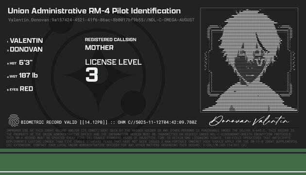 Horus Multipurpose Card Back