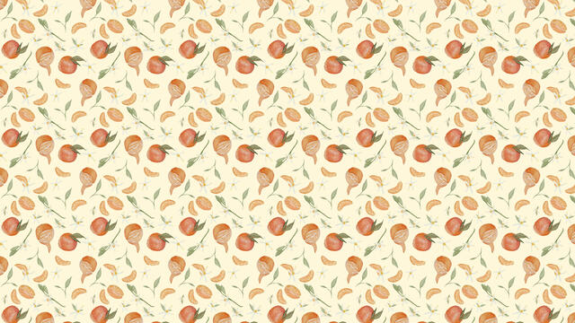 Tangerine Pattern